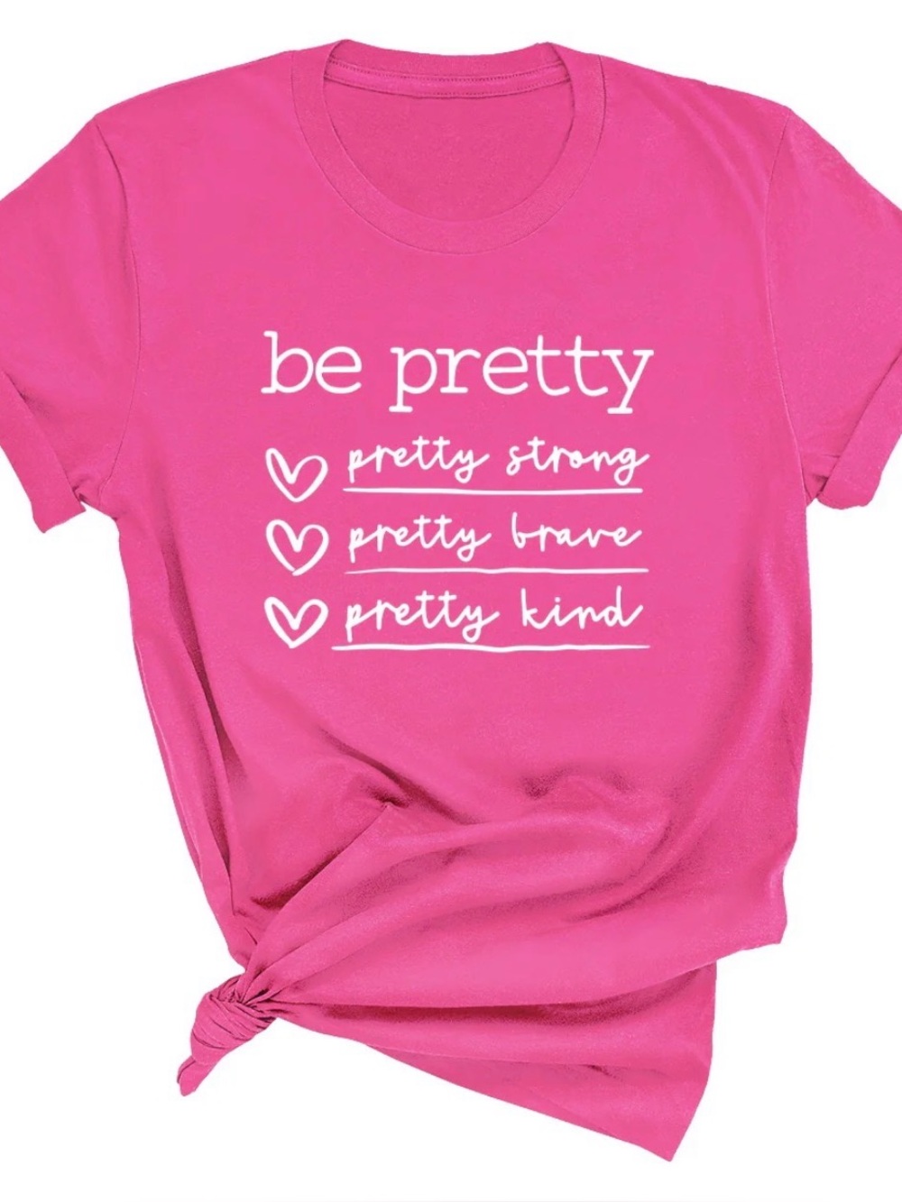 💗 Viv & Lou “Be Pretty” Inspirational Graphic Tee | NWT | ✨💕